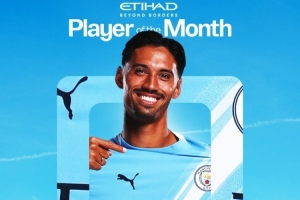 3輪1球1助攻！曼城官方：27歲新援中場(chǎng)賴(lài)因德斯當(dāng)選8月最佳球員