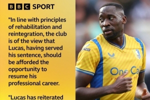 鏡報：英甲球員服刑結(jié)束出獄后回歸球隊，此前交通過失致人死亡