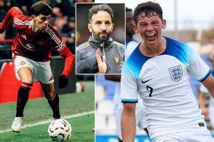 郵報：阿莫林對18歲小將萊西印象深刻，后者有望進入一線隊